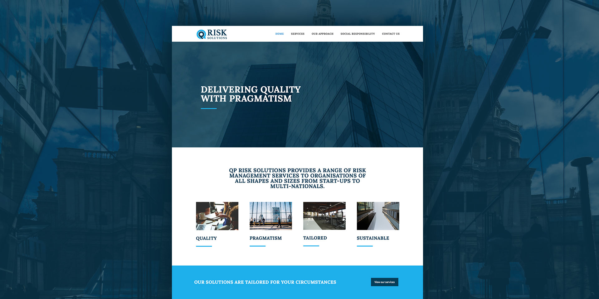 QP Risk Solutions Website 1 QP Risk Solutions Website