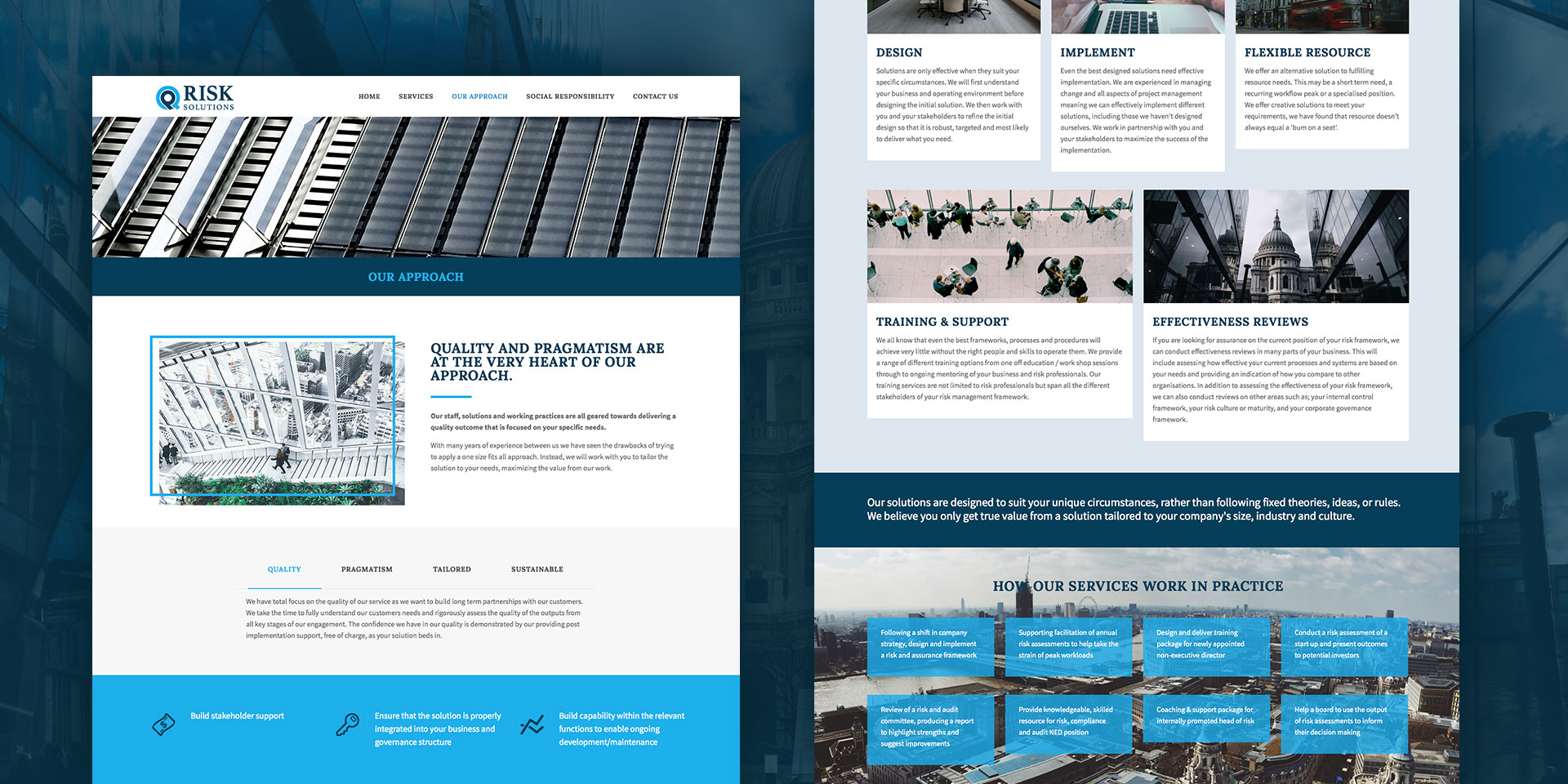QP Risk Solutions Website 2 QP Risk Solutions Website